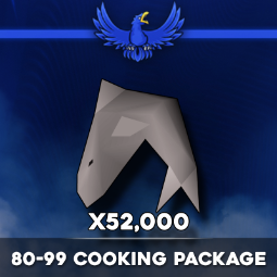 80-99 Cooking (52,000 Raw Sharks) 0